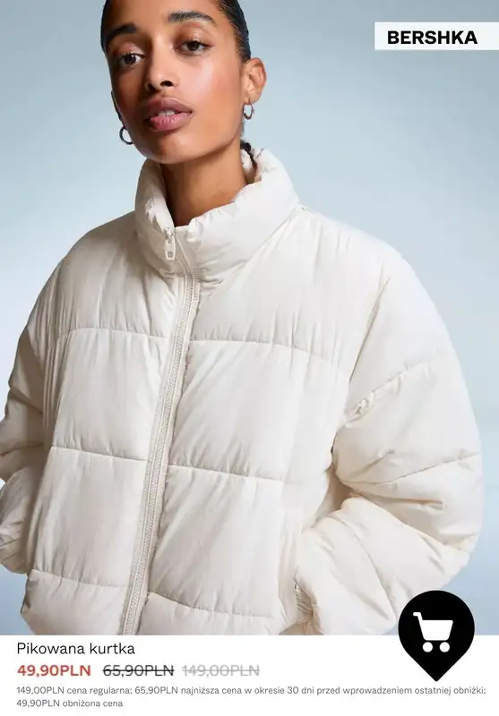 Bershka - gazetka promocyjna Płaszcze i kurtki w PROMOCYJNYCH cenach od czwartku 15.01  - strona 7