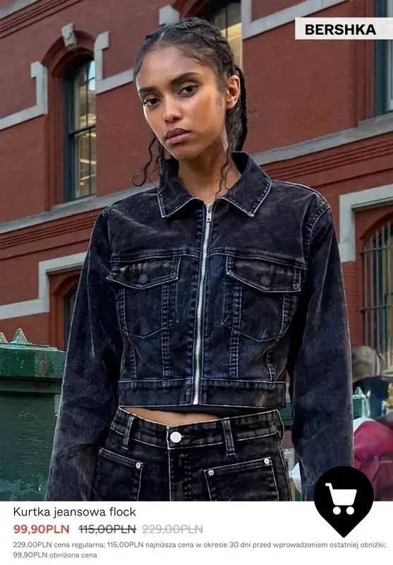 Bershka - gazetka promocyjna Płaszcze i kurtki w PROMOCYJNYCH cenach od czwartku 15.01  - strona 10