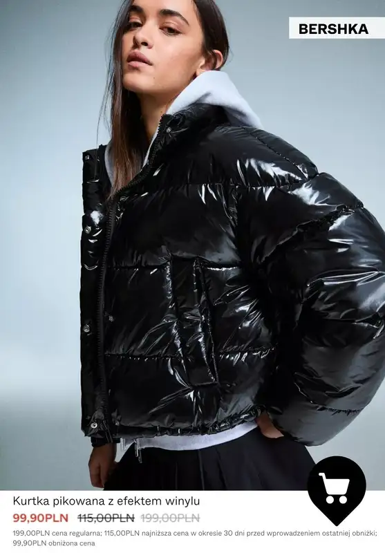 Bershka - gazetka promocyjna Płaszcze i kurtki w PROMOCYJNYCH cenach od czwartku 15.01  - strona 2