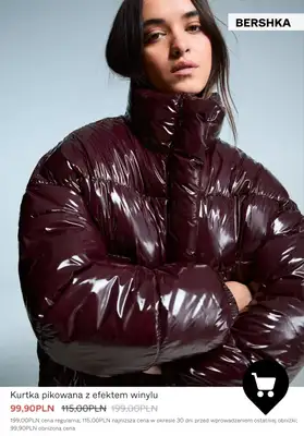 Bershka - gazetka promocyjna Płaszcze i kurtki w PROMOCYJNYCH cenach od czwartku 15.01  - strona 3