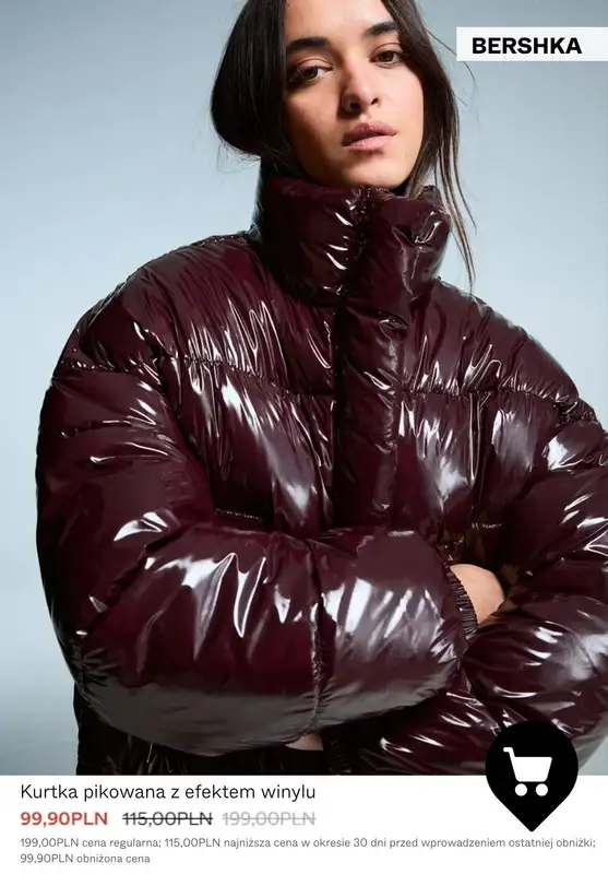 Bershka - gazetka promocyjna Płaszcze i kurtki w PROMOCYJNYCH cenach od czwartku 15.01  - strona 3