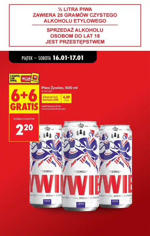 Biedronka - gazetka promocyjna Najlepsze promocje! od czwartku 15.01 do soboty 17.01 - strona 18