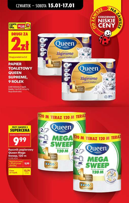 Biedronka - gazetka promocyjna Najlepsze promocje! od czwartku 15.01 do soboty 17.01 - strona 14