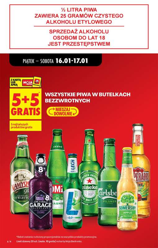 Biedronka - gazetka promocyjna Najlepsze promocje! od czwartku 15.01 do soboty 17.01 - strona 19