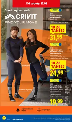 Lidl - gazetka promocyjna Oferta od czwartku od czwartku 15.01 do soboty 17.01 - strona 22