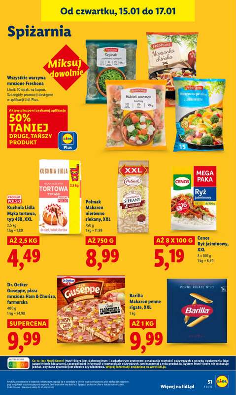 Lidl - gazetka promocyjna Oferta od czwartku od czwartku 15.01 do soboty 17.01 - strona 53