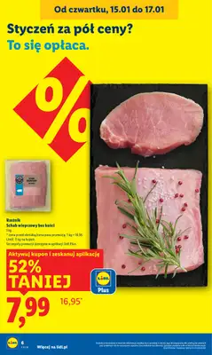 Lidl - gazetka promocyjna Oferta od czwartku od czwartku 15.01 do soboty 17.01 - strona 6