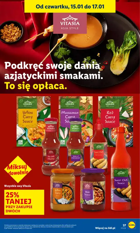 Lidl - gazetka promocyjna Oferta od czwartku od czwartku 15.01 do soboty 17.01 - strona 39
