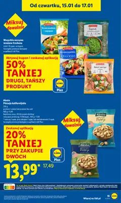 Lidl - gazetka promocyjna Oferta od czwartku od czwartku 15.01 do soboty 17.01 - strona 15