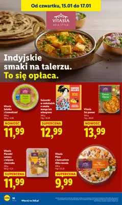 Lidl - gazetka promocyjna Oferta od czwartku od czwartku 15.01 do soboty 17.01 - strona 38