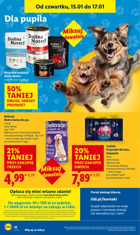 Lidl - gazetka promocyjna Oferta od czwartku od czwartku 15.01 do soboty 17.01 - strona 60