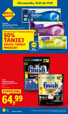 Lidl - gazetka promocyjna Oferta od czwartku od czwartku 15.01 do soboty 17.01 - strona 20