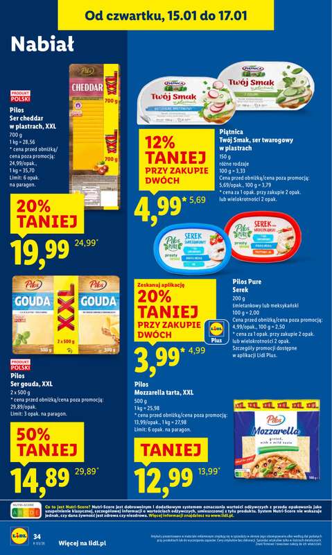 Lidl - gazetka promocyjna Oferta od czwartku od czwartku 15.01 do soboty 17.01 - strona 36