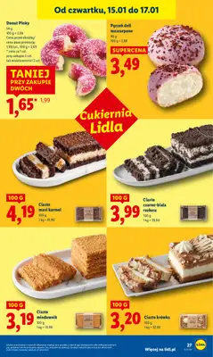 Lidl - gazetka promocyjna Oferta od czwartku od czwartku 15.01 do soboty 17.01 - strona 29