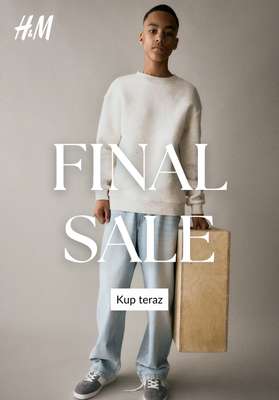 H&M - gazetka promocyjna FINAL SALE - odzież dziecięca od czwartku 15.01 