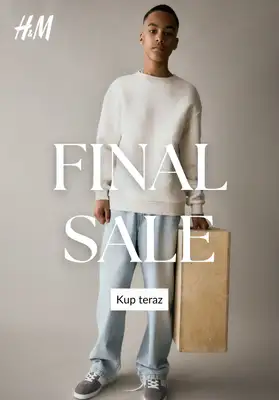 H&M - gazetka promocyjna FINAL SALE - odzież dziecięca od czwartku 15.01 