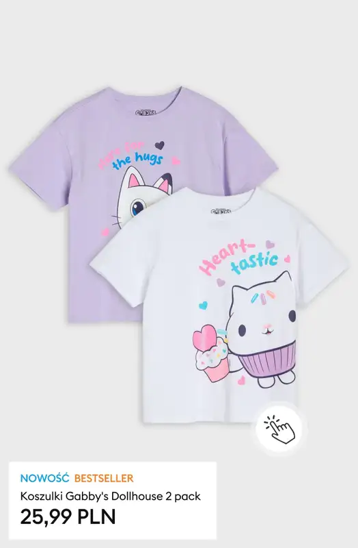 Sinsay - gazetka promocyjna Bajkowe kolekcje dla dzieci (Koci Domek Gabi, Psi Patrol i inni!) od czwartku 15.01 do środy 21.01 - strona 2