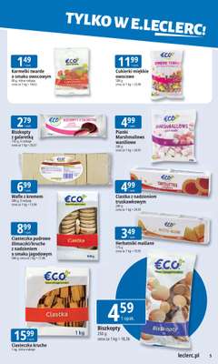 Leclerc - gazetka promocyjna Oferta E.Leclerc I Tanio to tu! od poniedziałku 19.01 do poniedziałku 26.01 - strona 5