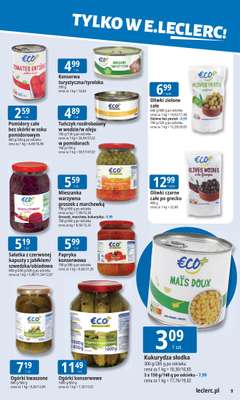 Leclerc - gazetka promocyjna Oferta E.Leclerc I Tanio to tu! od poniedziałku 19.01 do poniedziałku 26.01 - strona 9