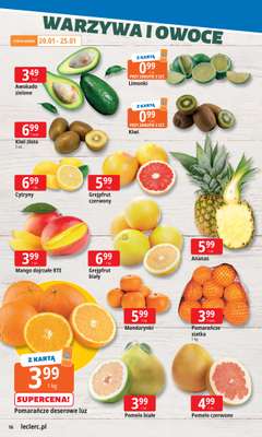 Leclerc - gazetka promocyjna Oferta E.Leclerc I Tanio to tu! od poniedziałku 19.01 do poniedziałku 26.01 - strona 16
