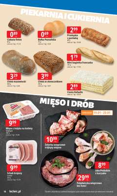 Leclerc - gazetka promocyjna Oferta E.Leclerc I Tanio to tu! od poniedziałku 19.01 do poniedziałku 26.01 - strona 18