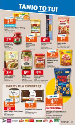 Leclerc - gazetka promocyjna Oferta E.Leclerc I Tanio to tu! od poniedziałku 19.01 do poniedziałku 26.01 - strona 21