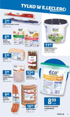 Leclerc - gazetka promocyjna Oferta E.Leclerc I Tanio to tu! od poniedziałku 19.01 do poniedziałku 26.01 - strona 3