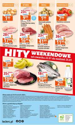 Leclerc - gazetka promocyjna Oferta E.Leclerc I Tanio to tu! od poniedziałku 19.01 do poniedziałku 26.01 - strona 24