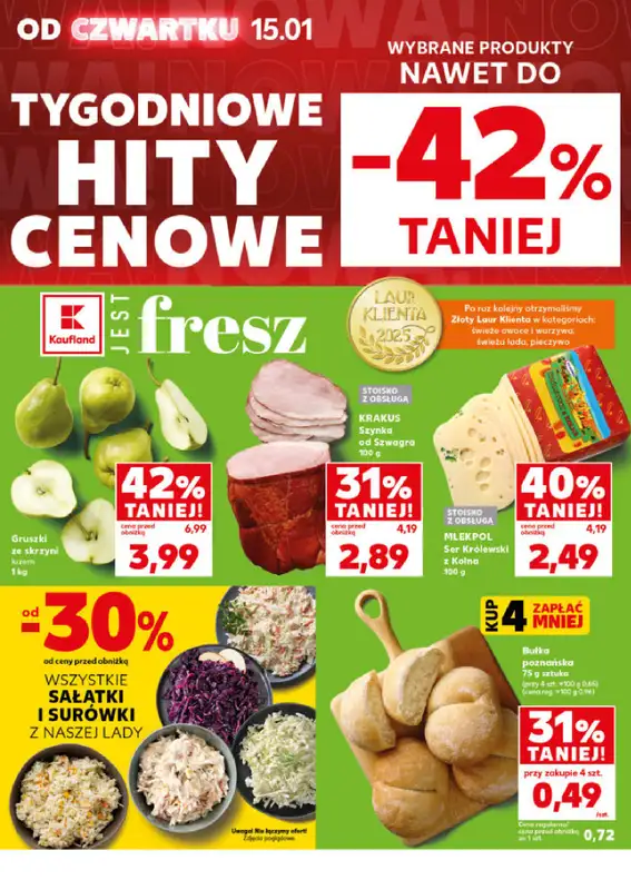 Kaufland - gazetka promocyjna Mocny Start od poniedziałku 19.01 do środy 21.01 - strona 10