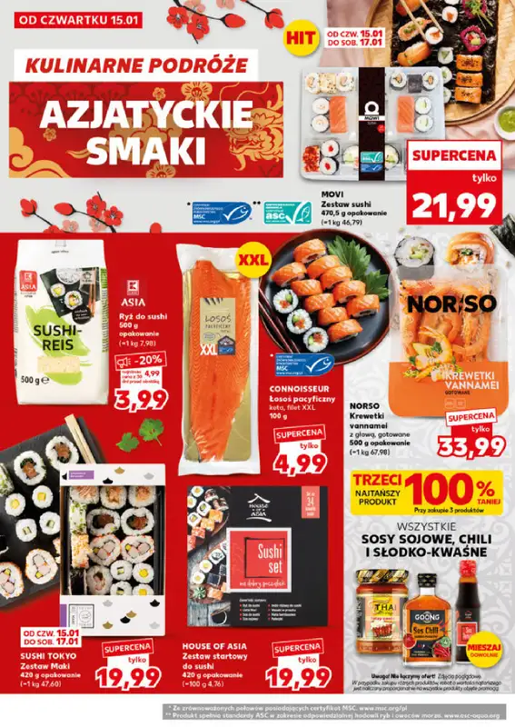 Kaufland - gazetka promocyjna Mocny Start od poniedziałku 19.01 do środy 21.01 - strona 22