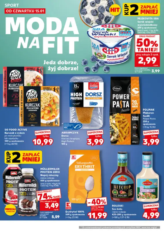 Kaufland - gazetka promocyjna Mocny Start od poniedziałku 19.01 do środy 21.01 - strona 14