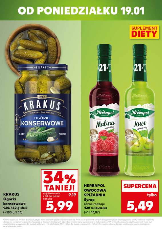 Kaufland - gazetka promocyjna Mocny Start od poniedziałku 19.01 do środy 21.01 - strona 3