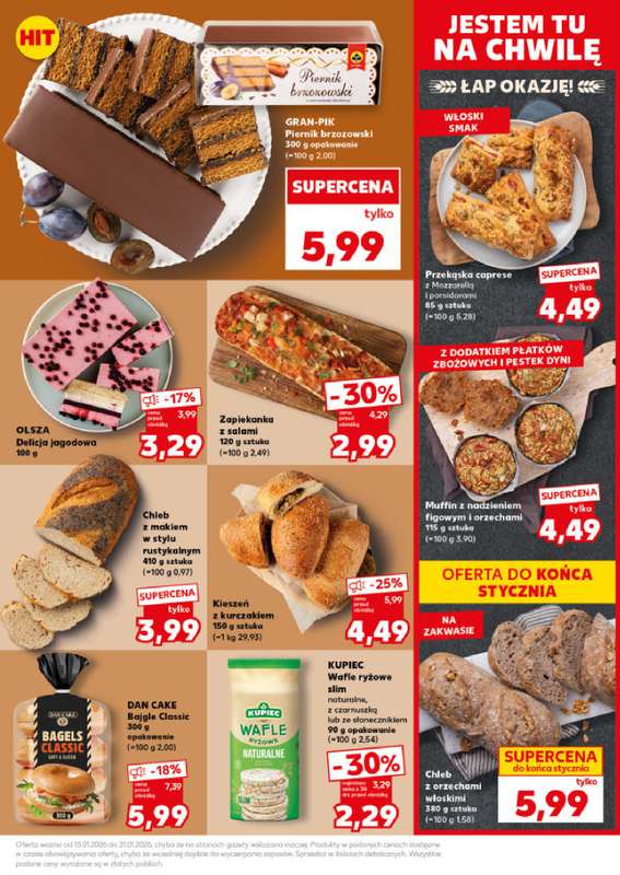Kaufland - gazetka promocyjna Mocny Start od poniedziałku 19.01 do środy 21.01 - strona 21