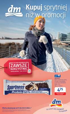 Drogerie DM - gazetka promocyjna Gazetka  do środy 28.01