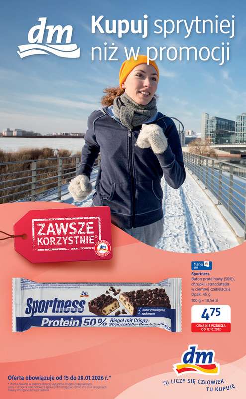 Drogerie DM - gazetka promocyjna Gazetka  do środy 28.01