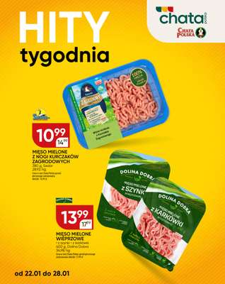 Chata Polska - gazetka promocyjna Hity tygodnia  do środy 28.01