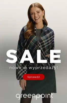 Greenpoint - gazetka promocyjna Nowości na wyprzedaży! od czwartku 15.01 