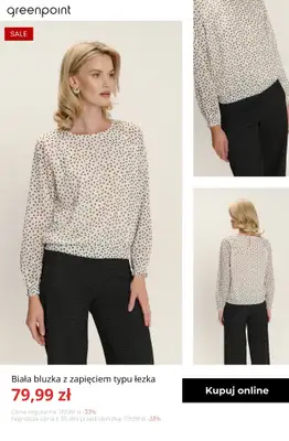 Greenpoint - gazetka promocyjna Nowości na wyprzedaży! od czwartku 15.01  - strona 7