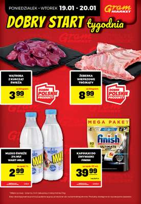 Gram Market - gazetka promocyjna Cały tydzień niskie ceny od piątku 16.01 do środy 21.01 - strona 4