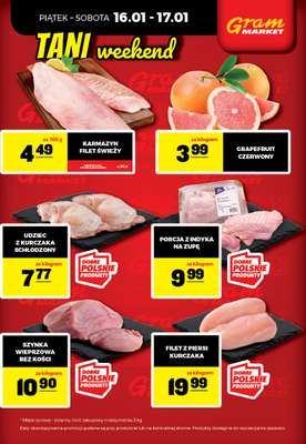 Gram Market - gazetka promocyjna Cały tydzień niskie ceny od piątku 16.01 do środy 21.01 - strona 2