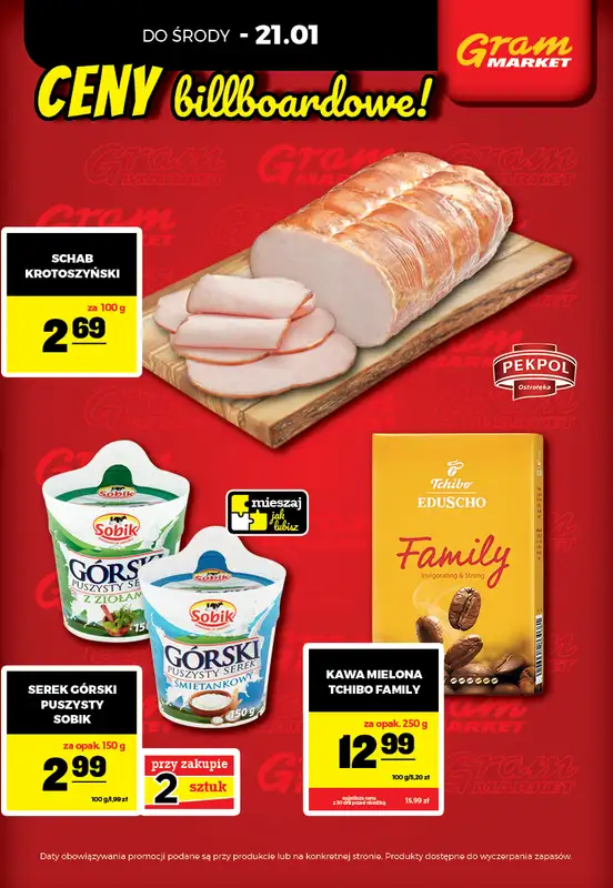 Gram Market - gazetka promocyjna Cały tydzień niskie ceny   - strona 3