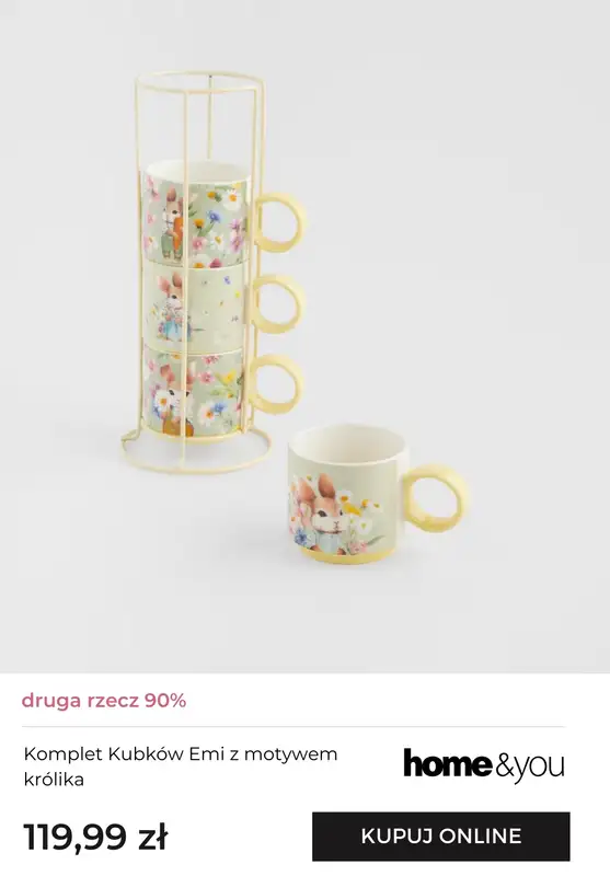 home&you - gazetka promocyjna Druga rzecz -90% od czwartku 15.01 do wtorku 20.01 - strona 8