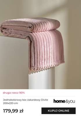 home&you - gazetka promocyjna Druga rzecz -90% od czwartku 15.01 do wtorku 20.01 - strona 4