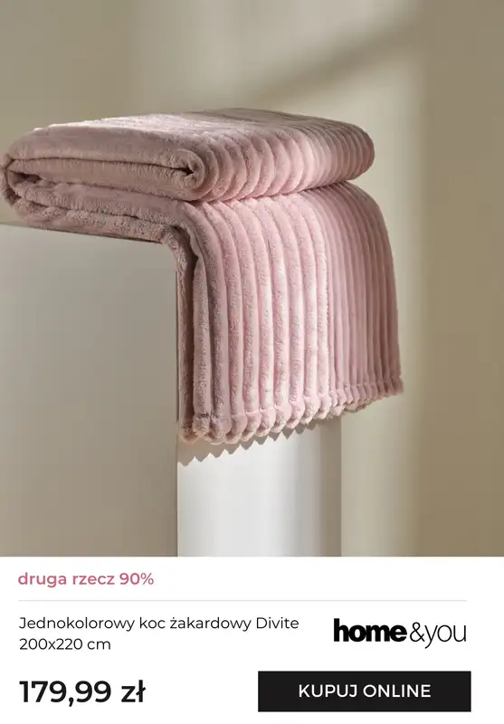 home&you - gazetka promocyjna Druga rzecz -90% od czwartku 15.01 do wtorku 20.01 - strona 4