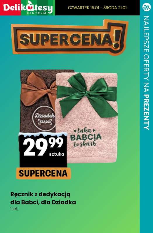 Dzień Babci i Dziadka - gazetka promocyjna Prezenty dla Babci i Dziadka - najlepsze oferty z marketów! od czwartku 15.01 do soboty 17.01 - strona 6