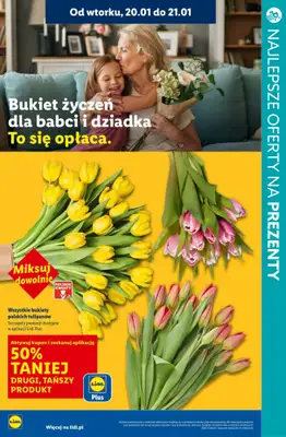Dzień Babci i Dziadka - gazetka promocyjna Prezenty dla Babci i Dziadka - najlepsze oferty z marketów! od czwartku 15.01 do wtorku 20.01 - strona 7