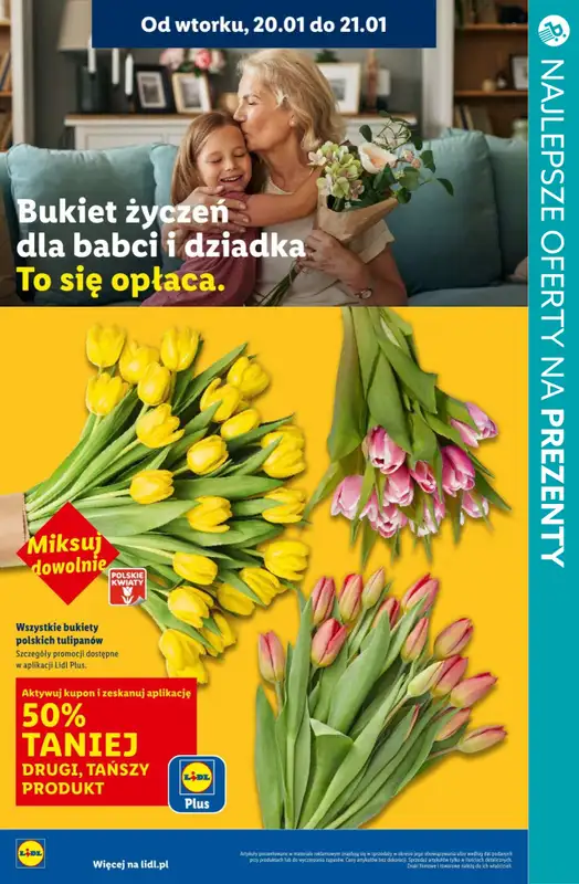 Dzień Babci i Dziadka - gazetka promocyjna Prezenty dla Babci i Dziadka - najlepsze oferty z marketów! od czwartku 15.01 do wtorku 20.01 - strona 7