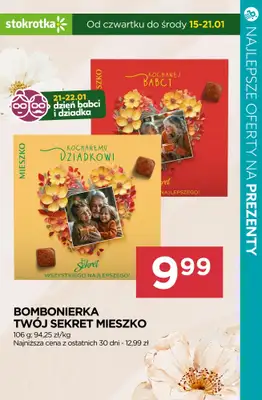 Dzień Babci i Dziadka - gazetka promocyjna Prezenty dla Babci i Dziadka - najlepsze oferty z marketów! od czwartku 15.01 do soboty 17.01 - strona 15