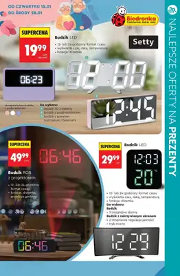 Dzień Babci i Dziadka - gazetka promocyjna Prezenty dla Babci i Dziadka - najlepsze oferty z marketów! od czwartku 15.01 do wtorku 20.01 - strona 13