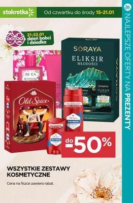 Dzień Babci i Dziadka - gazetka promocyjna Prezenty dla Babci i Dziadka - najlepsze oferty z marketów! od czwartku 15.01 do soboty 17.01 - strona 8